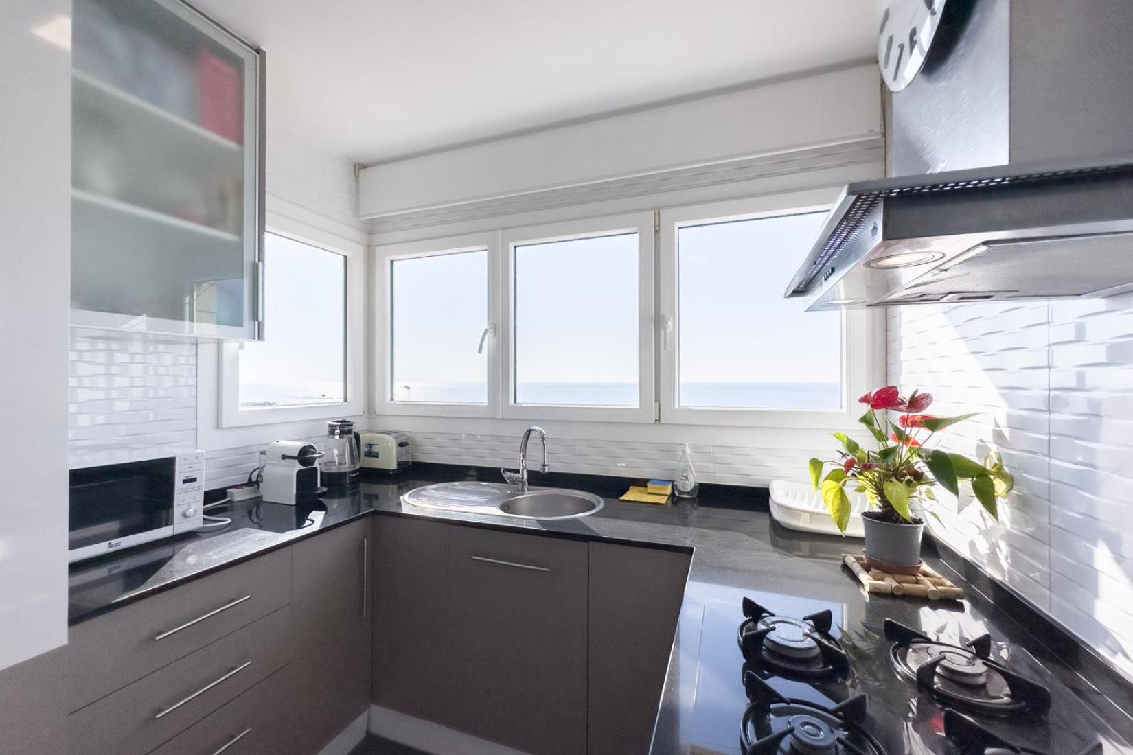 Impresionante Apartamento Delante Del Mar Vilassar De Mar Eksteriør bilde