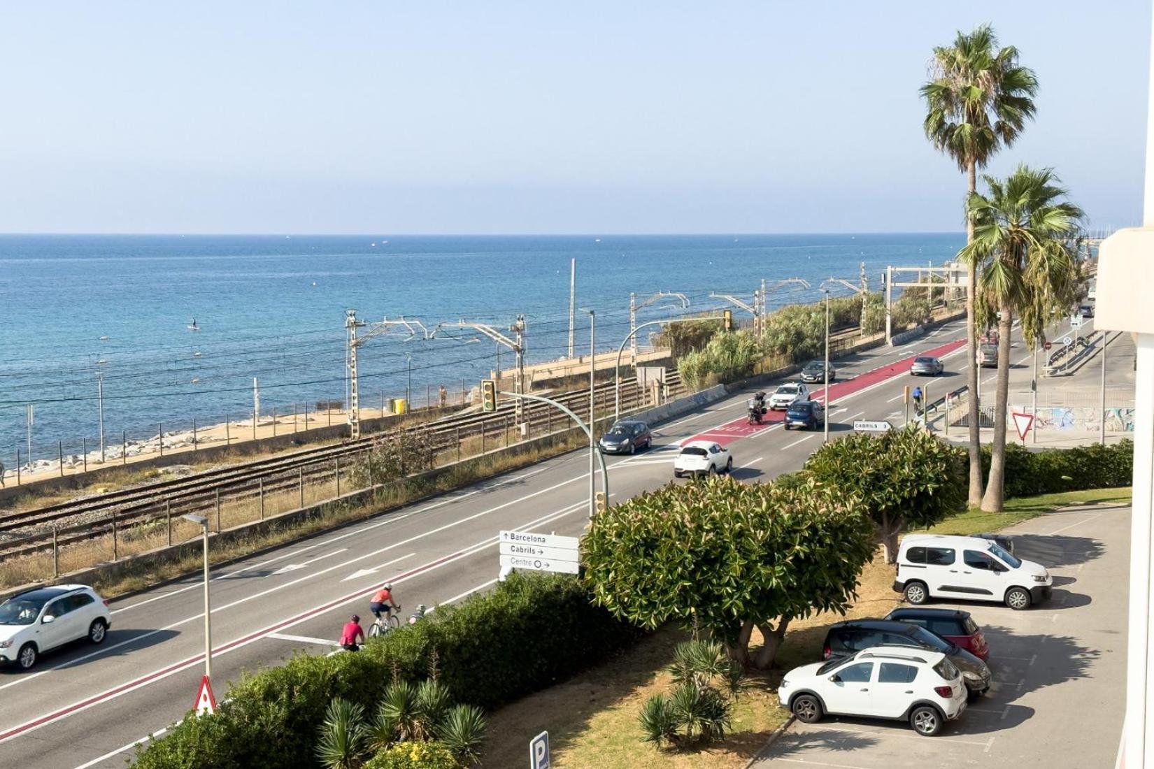 Impresionante Apartamento Delante Del Mar Vilassar De Mar Eksteriør bilde